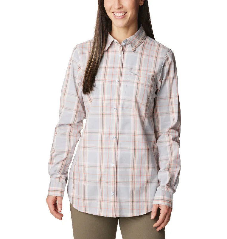 Women's Anytime Patterned Long-Sleeve Shirt