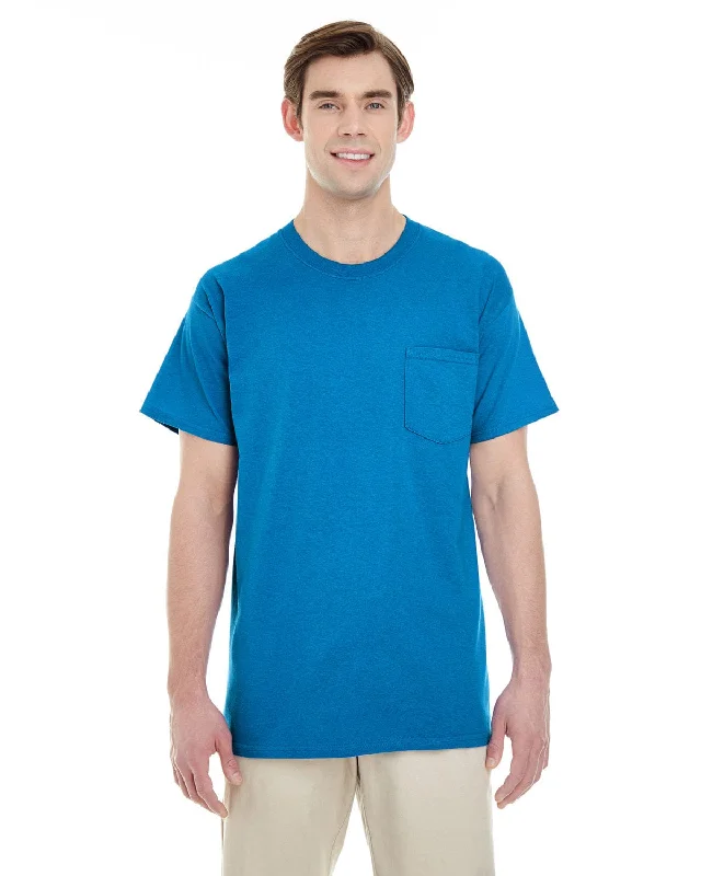 Gildan Pocket T-Shirt | Sapphire