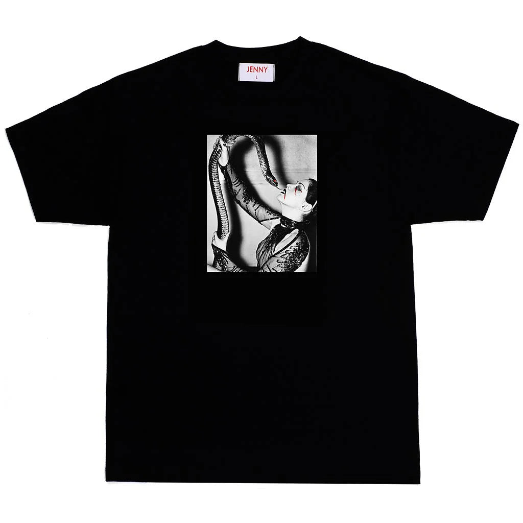 JENNY - KISS TEE BLACK