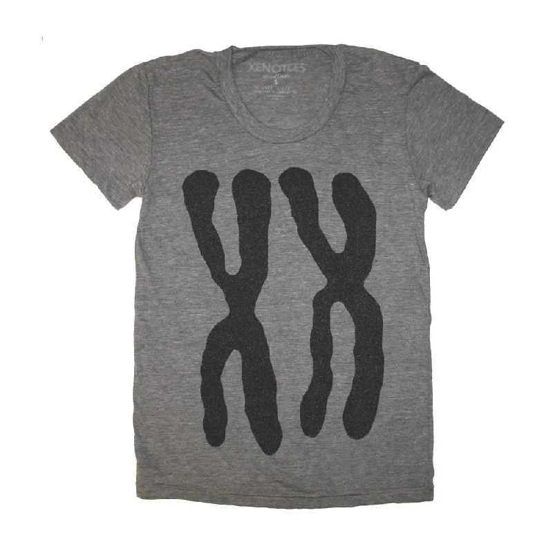 Womens XX  Chromosomes Track T-shirt