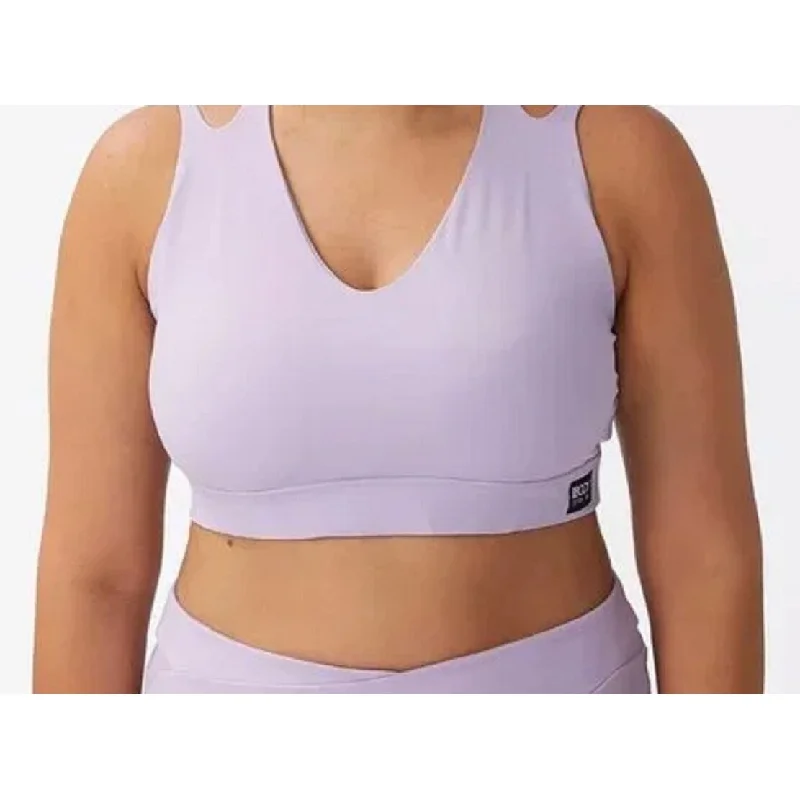 Cotton On Women's Active Ultimate Workout Crop Top Purple Size 18W