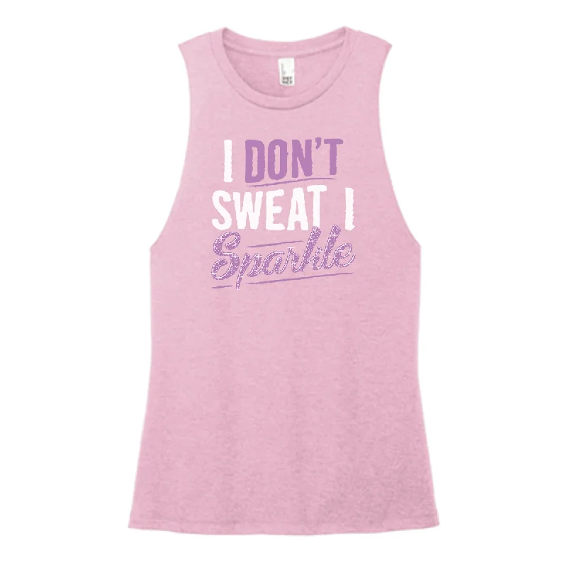 I Sparkle Color Muscle Tank