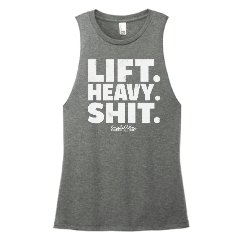 Lift Heavy Shit Color Muscle Tank