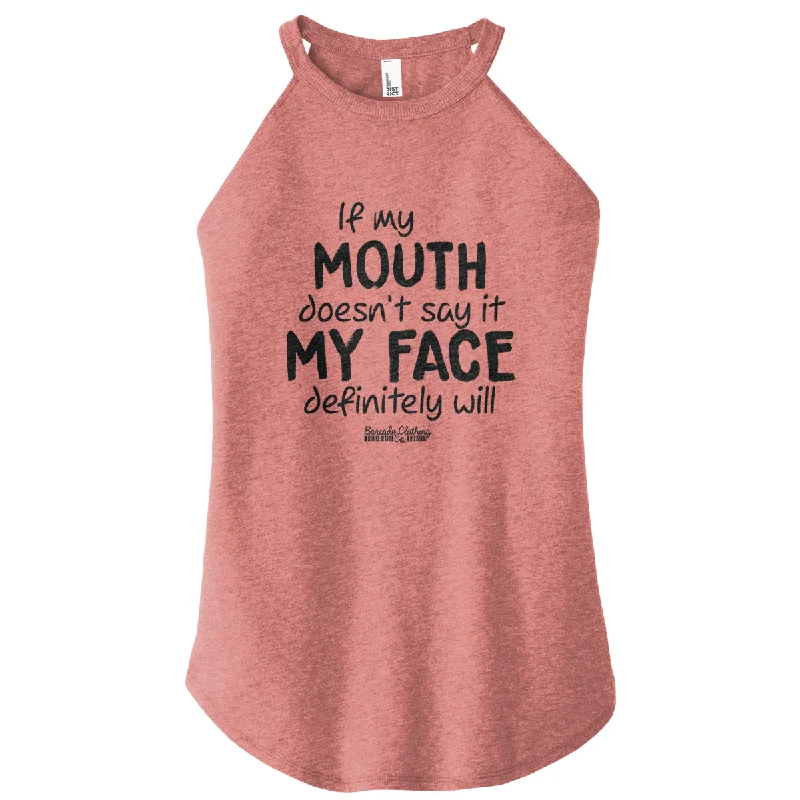 If My Mouth Rocker Tank