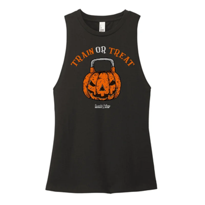 Train or Treat Color Muscle Tank