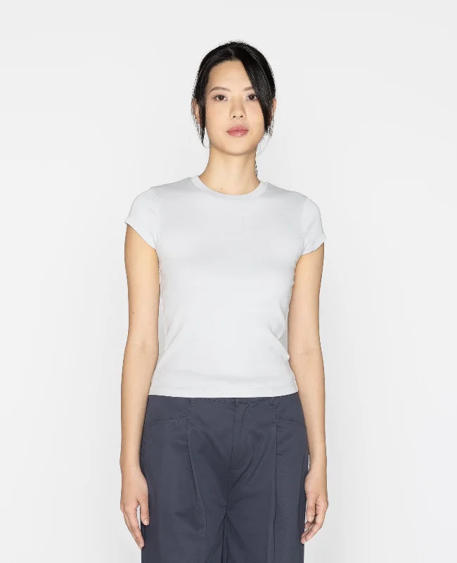 Supima Cap Sleeve Ribbed Tee