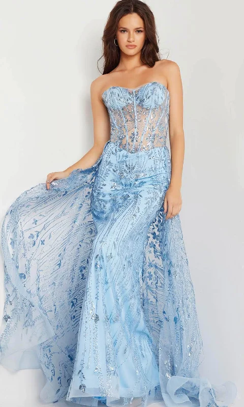 Jovani 26113 - Strapless Corset Prom Gown